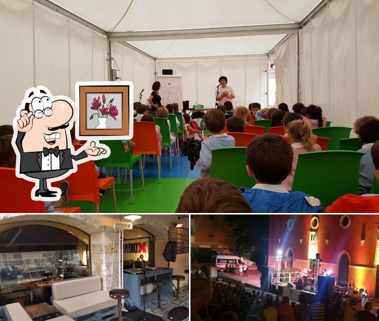Gli interni di EXMA - Centro Comunale d'Arte e Cultura