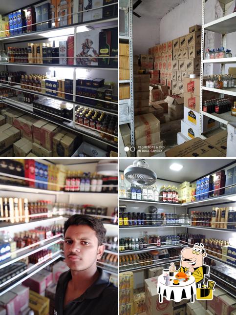 Food at English Wine Shop