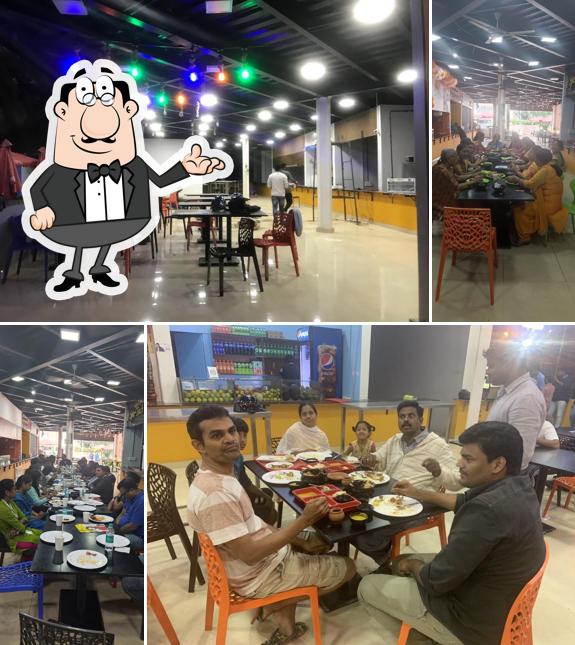 Take a seat at one of the tables at G6 FOOD COURT