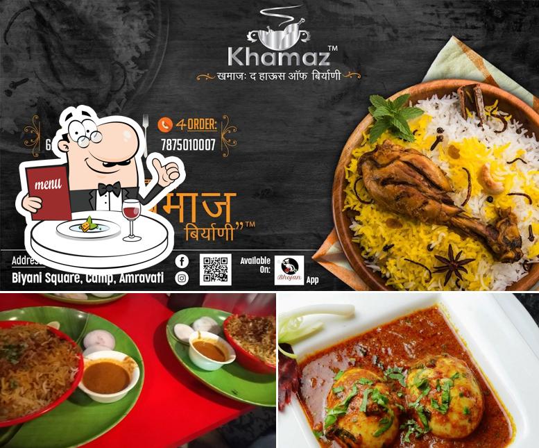 Meals at Khamaz Biryani