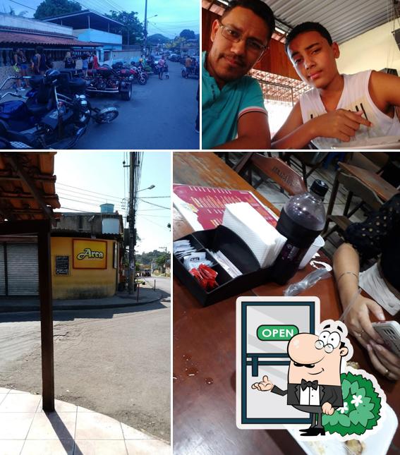 O exterior do Galeto do Vitor