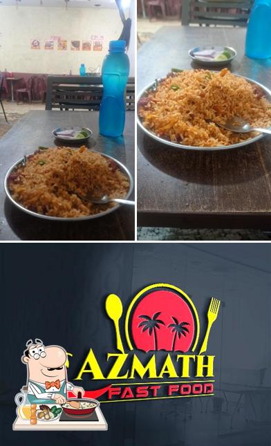 Fried rice at AZMATH FAST FOOD