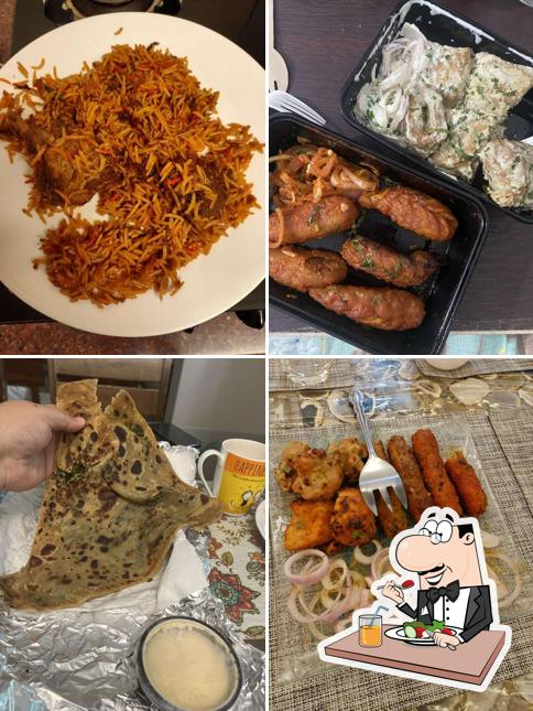 Food at Al Bake Shawarma