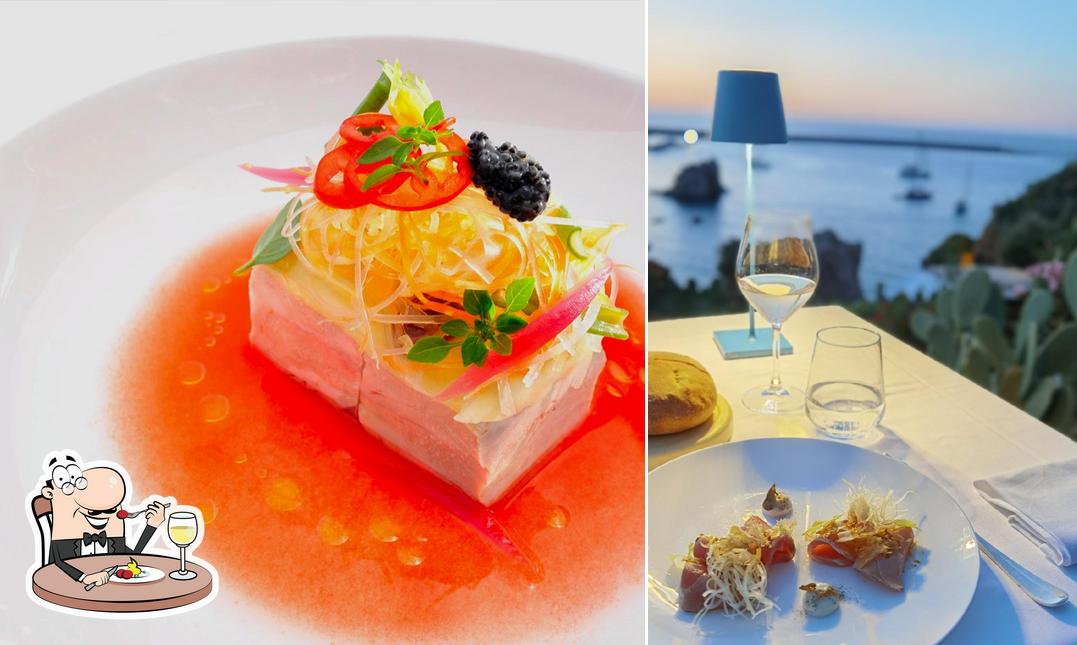 Cibo al Hotel Le Calette