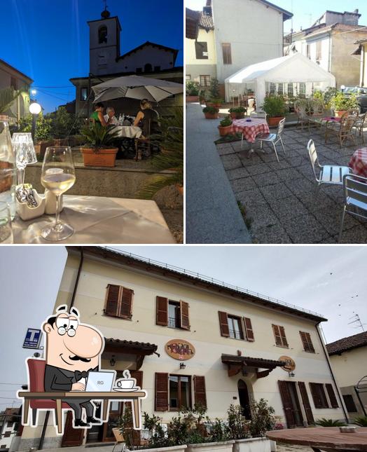 Gli interni di Locanda San Rocco Albergo Ristorante