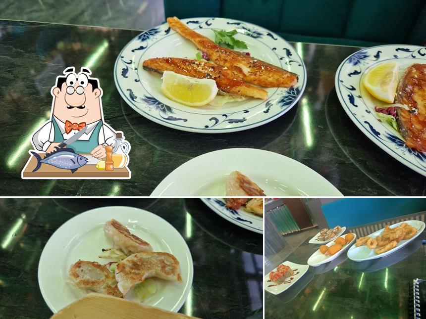 Salmone grigliato al Moy Sushi