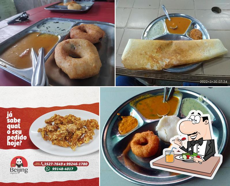 Food at Murgan dosa