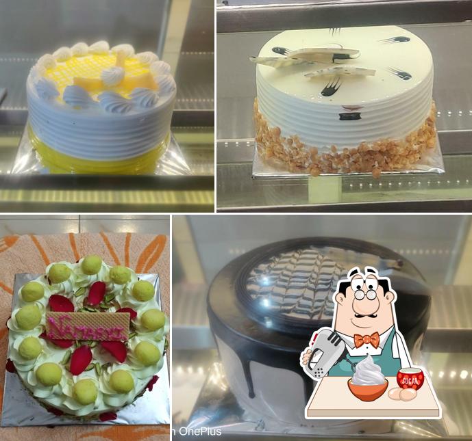 The Cake & Cream provides a number of sweet dishes