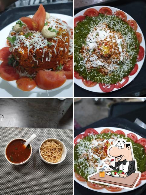 Food at Vijay Indiana Paradise Restaurant & Cafe