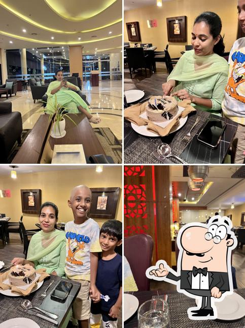 The interior of Zodiac Multicuisine Restaurant