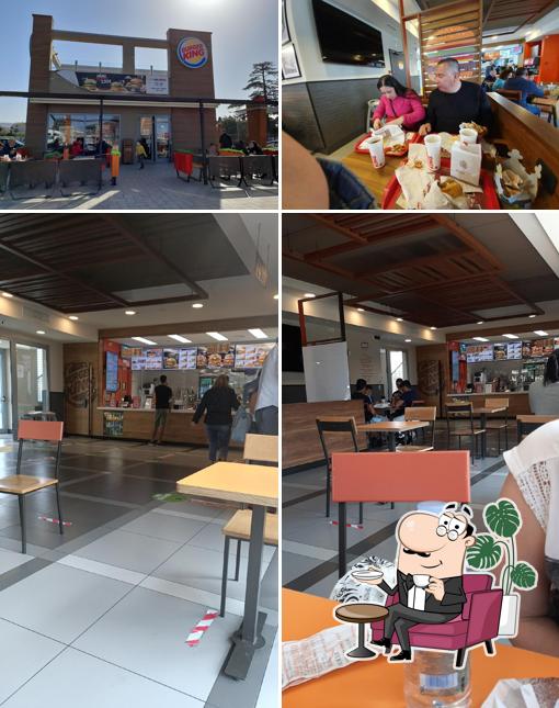 Gli interni di Burger King Viterbo
