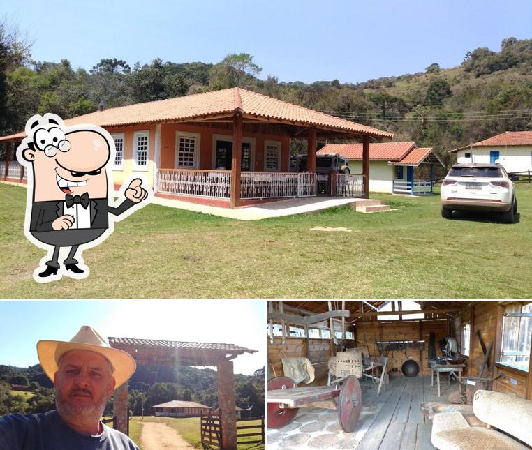 Veja a parte externa do Fazenda Esperança
