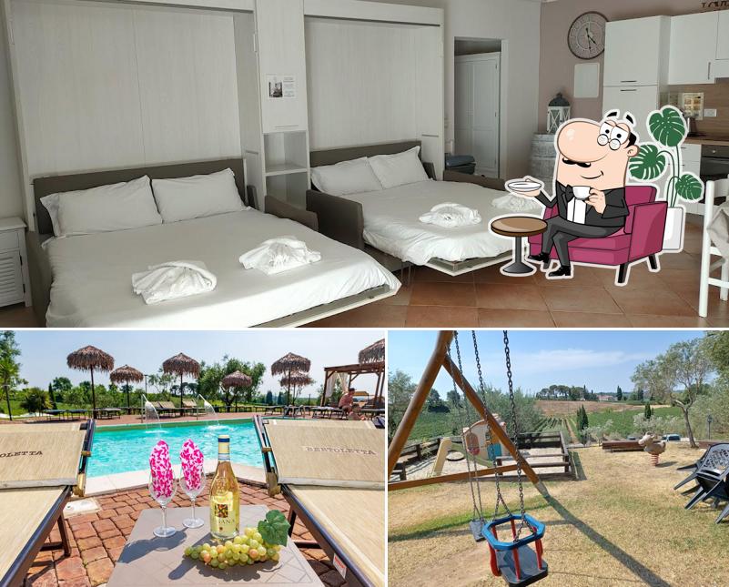 Gli interni di Bertoletta Village Apartments