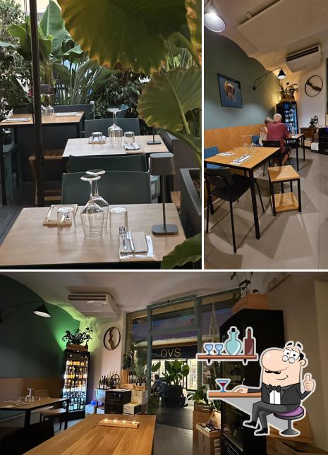 Gli interni di Bolle Osteria