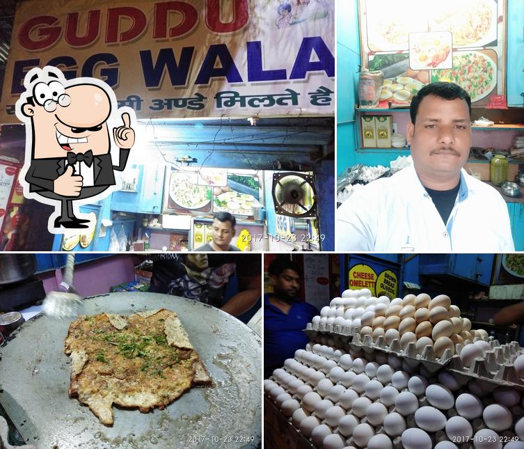 Look at the photo of GUDDU Egg Wala