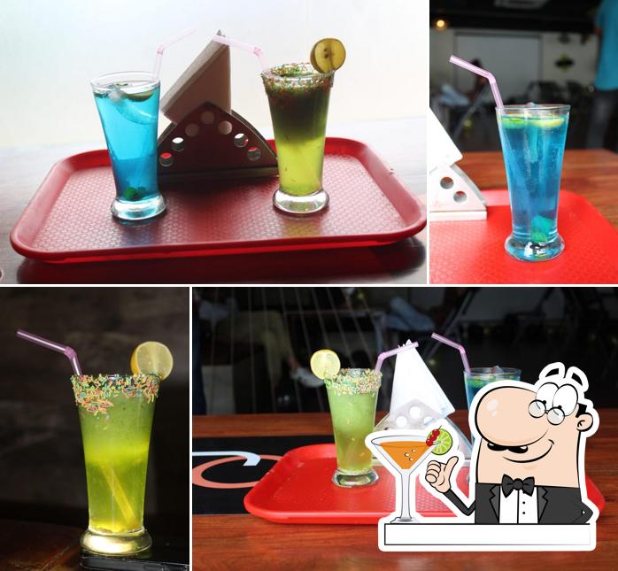 Pick a drink from the menu