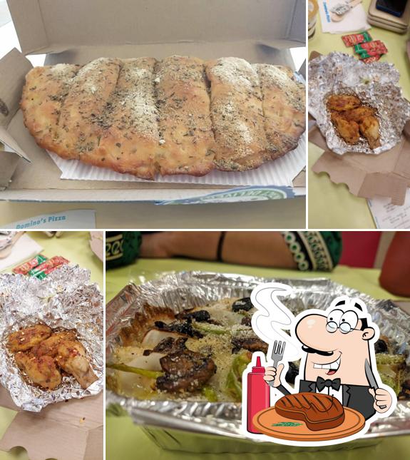 Try out meat meals at Domino's Pizza Hingna Nakar, Nagpur