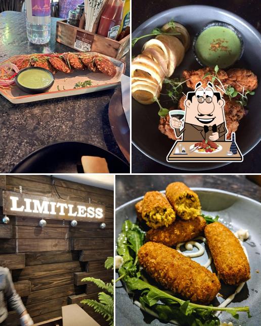 LIMITLESS COOKHOUSE- Best Restaurant Best rooftop Best Party Place South Delhi provides meat meals