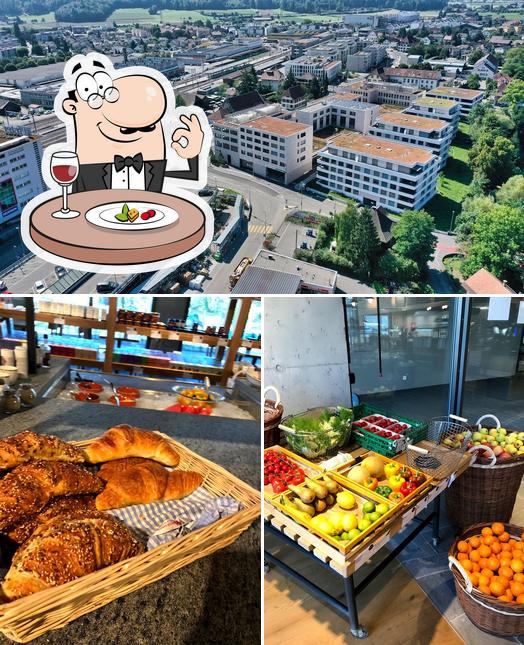 LOCAL Hotel - Apartments, Markt, Restaurant und Store - Suhr si caratterizza per la cibo e esterno