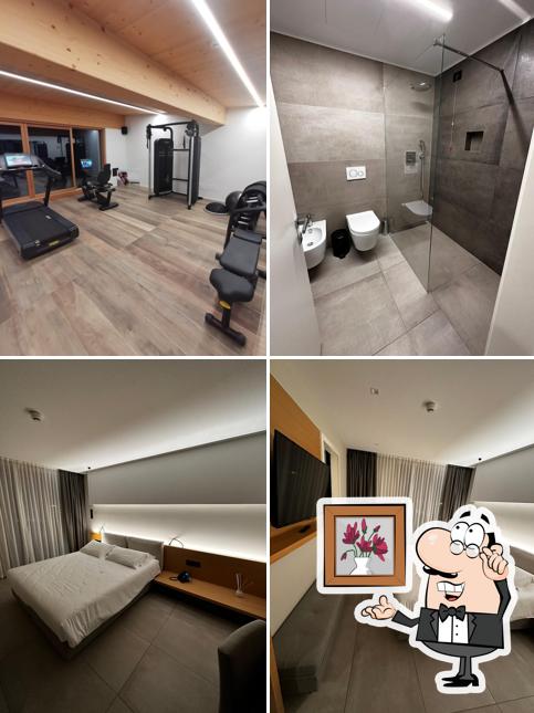 Gli interni di Nodo Hotel
