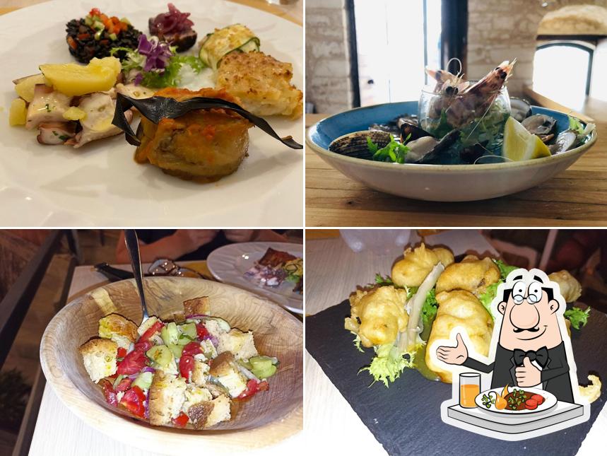 Platti al Osteria del Borgo