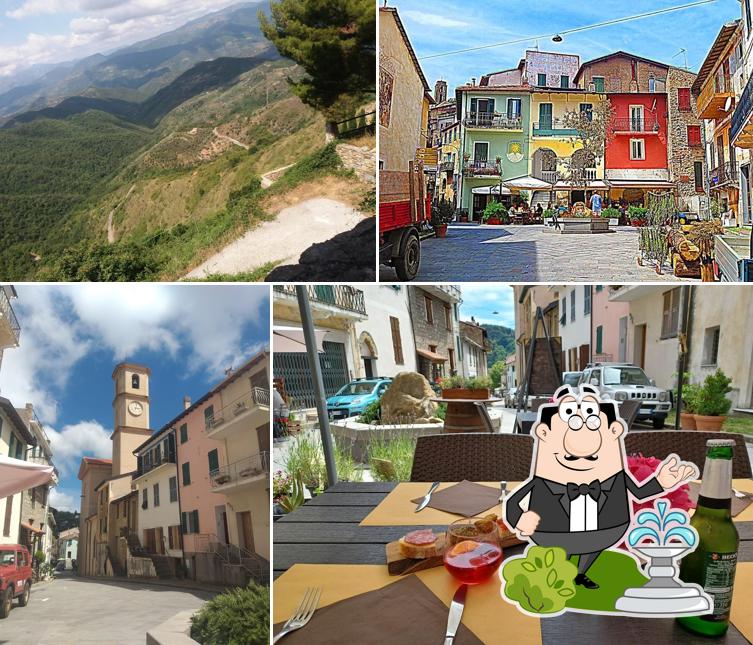 Gli esterni di Osteria Ra Culeta