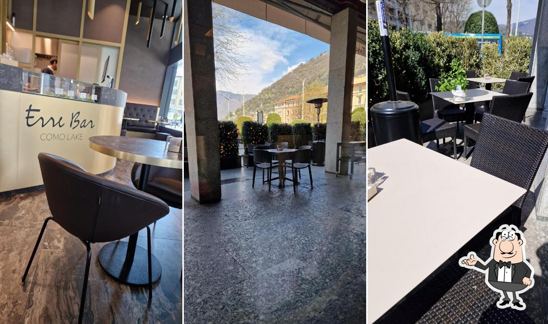 Siediti a un tavolo di Erre bar Como Lake