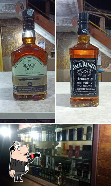 Pick a drink from the menu