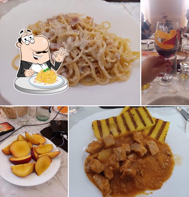 Spaghetti alla carbonara al Bar Trattoria La Passeggiata