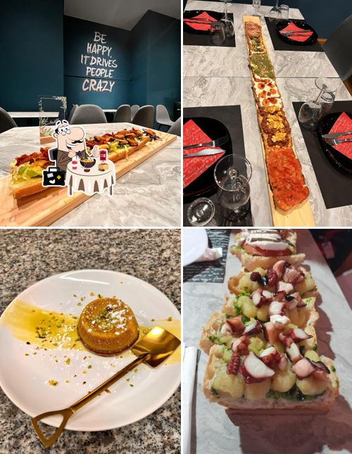 Cibo al Crazy Bruschetta