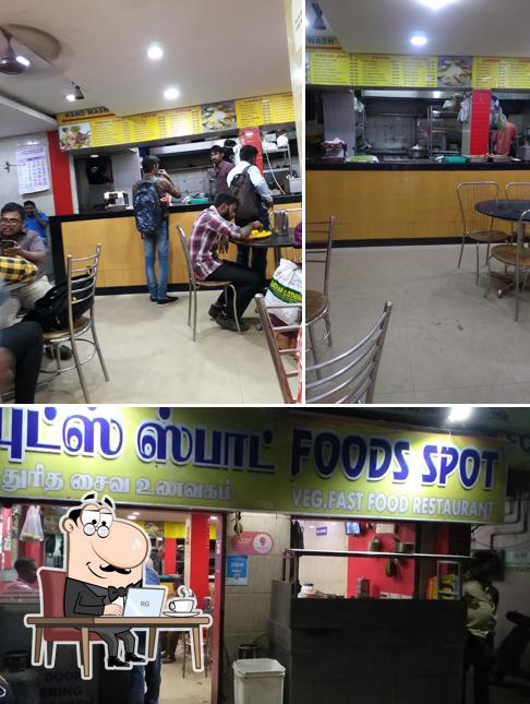 The interior of Foods Spot