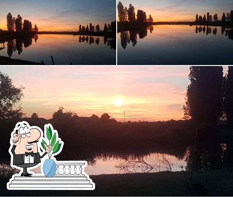 Gli esterni di Lago Valle Azzurra bar ristorante pizzeria pesca sportiva
