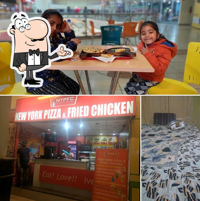 The interior of New York Pizza & Fried Chicken