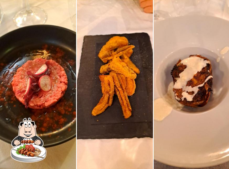 Cibo al Osteria 'L Crutin