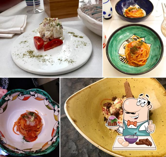 Ristorante Evu' serve un'ampia selezione di dessert