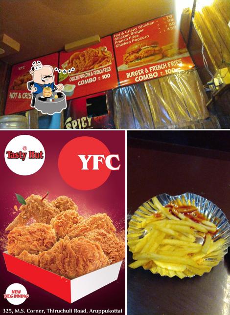 Food at Tasty hut