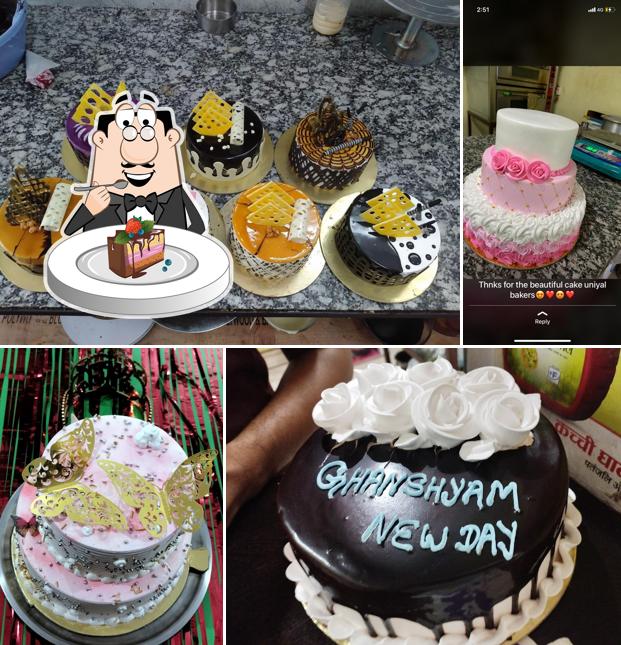 Chocolate cake at Uniyal Cake House