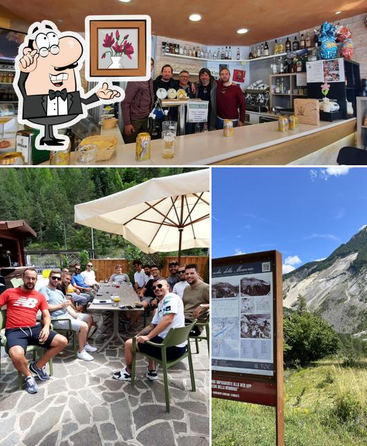 Gli interni di Vajont Ristora