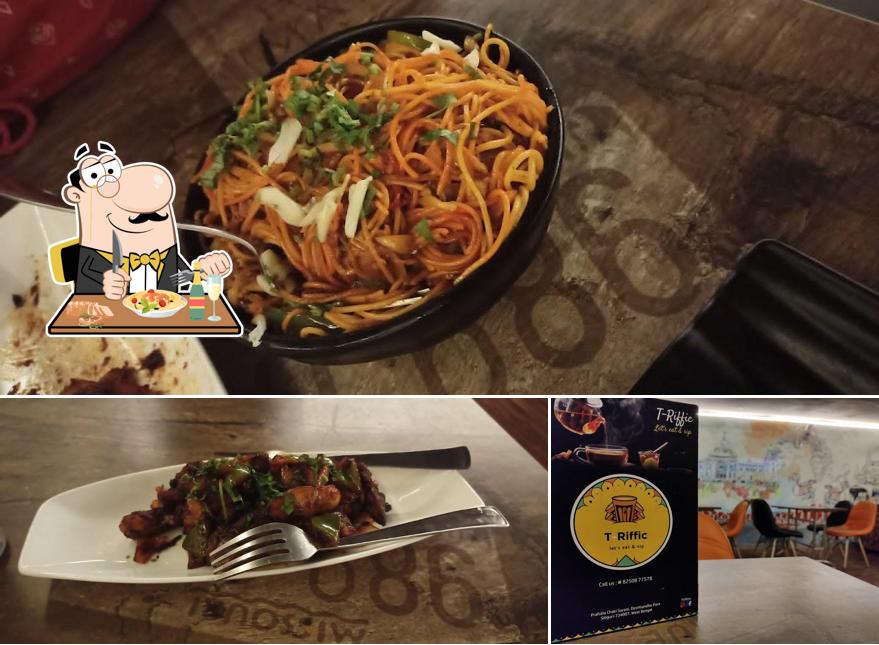 Check out the photo showing food and interior at T-Riffic Cafe