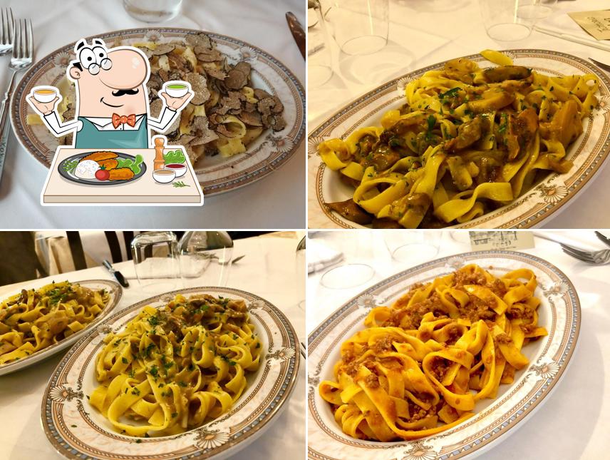 Platti al Trattoria Anna Funghi e Tartufo