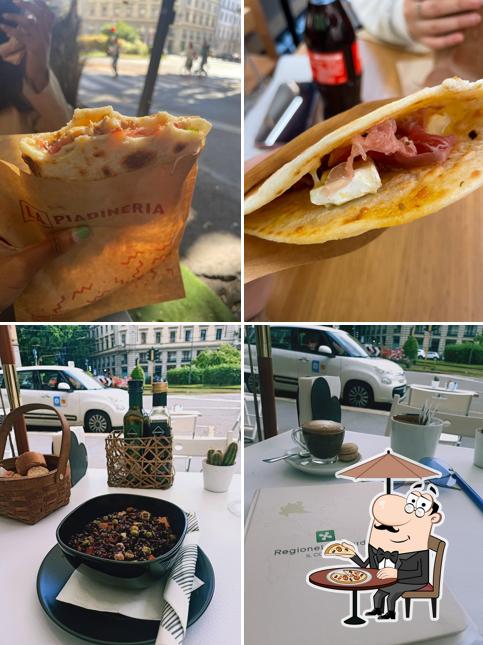 La foto di esterno e cibo da La Piadineria