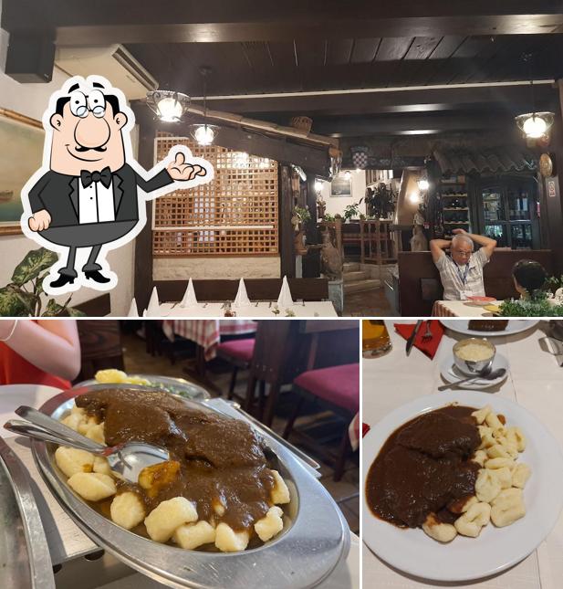 Gli interni di Konoba Varoš