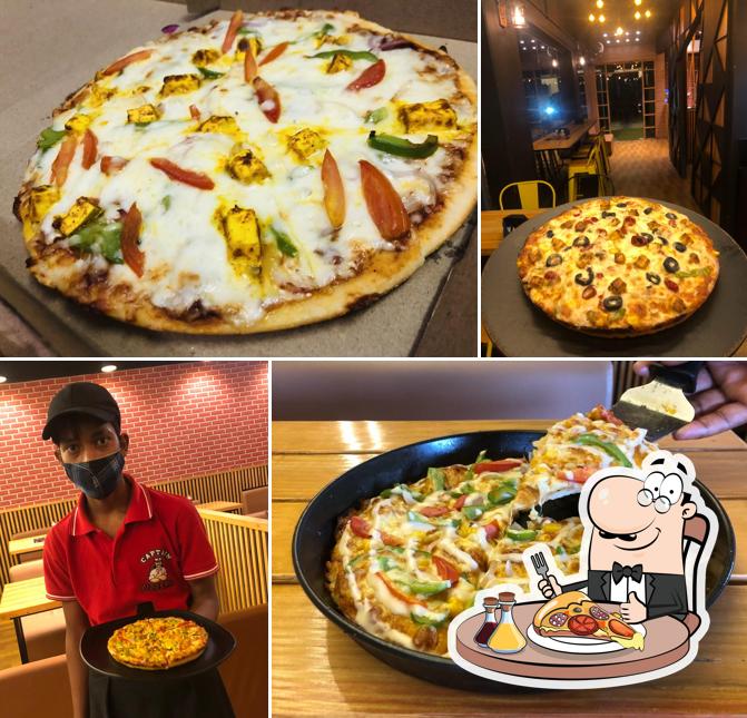 At CAPTAIN A PIZZERIA, you can enjoy pizza