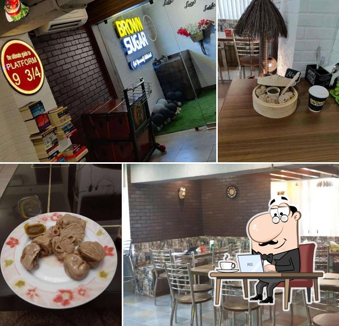 The interior of Brown Sugar