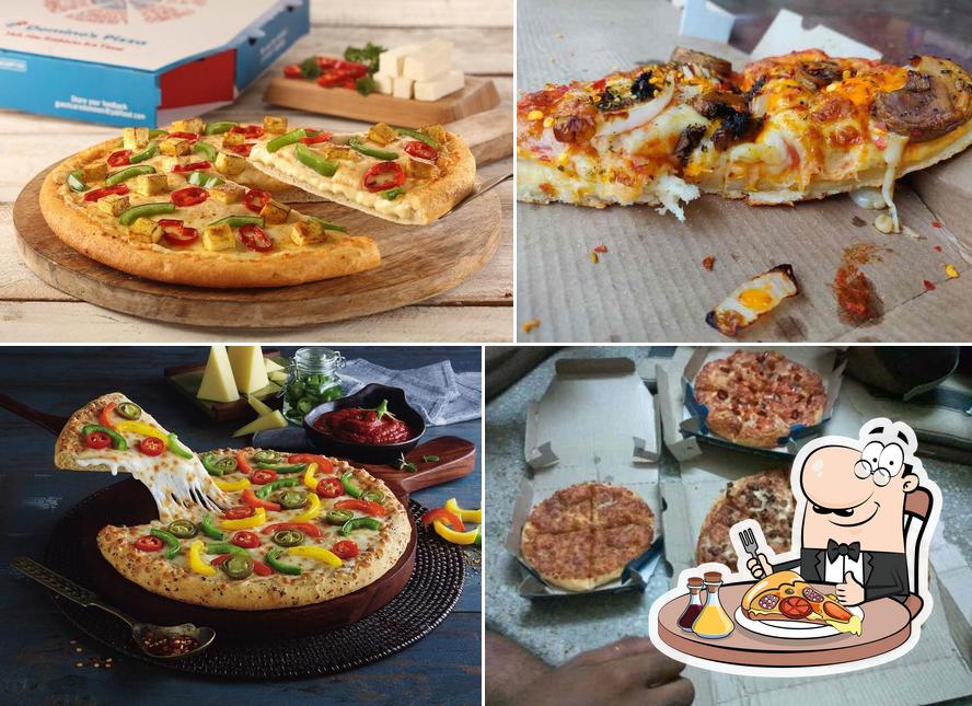 At Domino's Pizza Kanpur, you can enjoy pizza