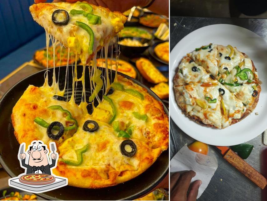 Try out pizza at Haveli Sweets and Restaurant