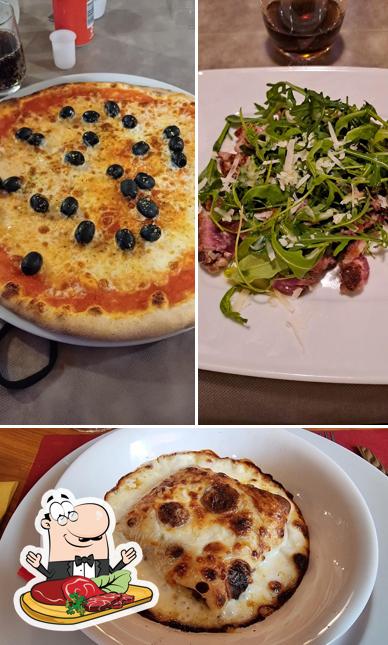 Carpaccio di manzo al L'Osteria Ponte Romano