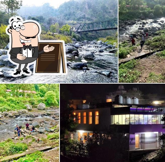 The exterior of Machan The River Side Fiesta - Restaurant & Camps