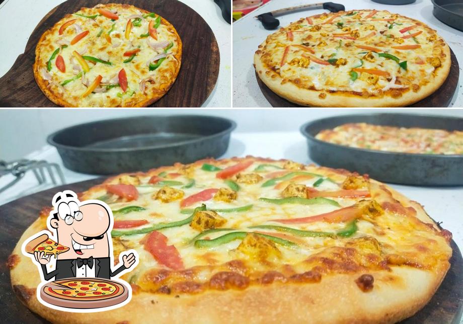 At Mr.beans pizza, you can order pizza