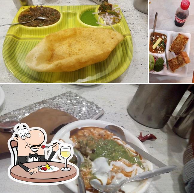 The image of food and beverage at Pandit Chat Bhandar